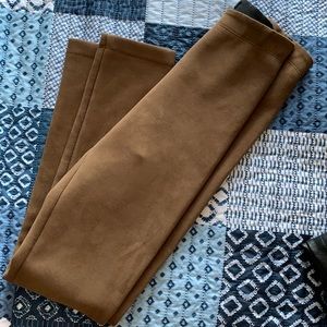 BCBG SUEDE LEGGINGS